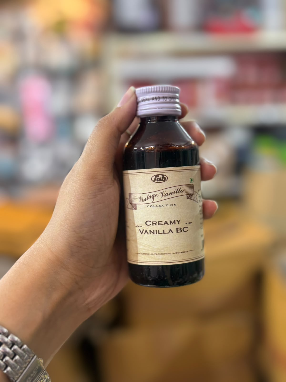 FAB CREAMY VANILLA BC – 100ML
