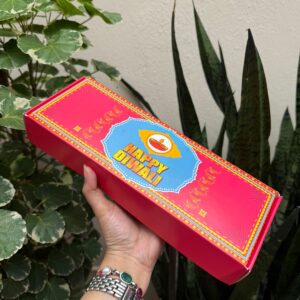 DIWALI 12 CAVITY CHOCOLATE/HAMPER BOX - (11/4/1.5") - PACK OF 10 PCS (COMES WITHOUT CAVITY)