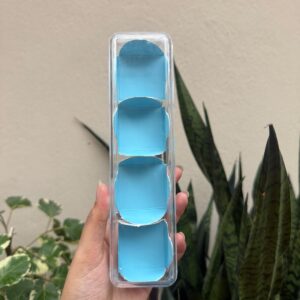 PREMIUM LONG DIBBI WITH BLUE CAVITY- pack of 5pcs