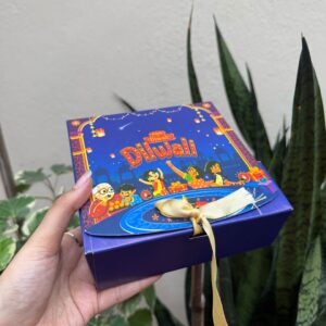 DIWALI HAMPER WITH RIBBON ( 6/6/2")- pack of 10pcs