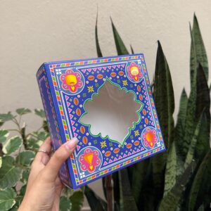 CANDLE URLI BOX / SMALL HAMPER BOX (6/6/2.5")- pack of 10pcs