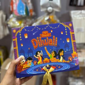 DIWALI HAMPER WITH RIBBON ( 7.5/6/2")- pack of 10pcs