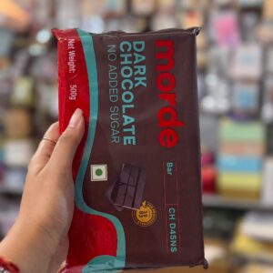 MORDE DARK CHOCOLATE ( NO ADDED SUGAR) 500G