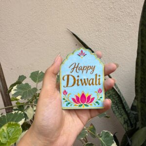 PRINTED DIWALI TOPPER - pack of 10pc