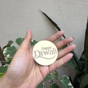 DIWALI COIN TOPPER- pack of 10pc