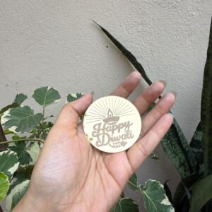 DIWALI COIN TOPPER- pack of 10pc