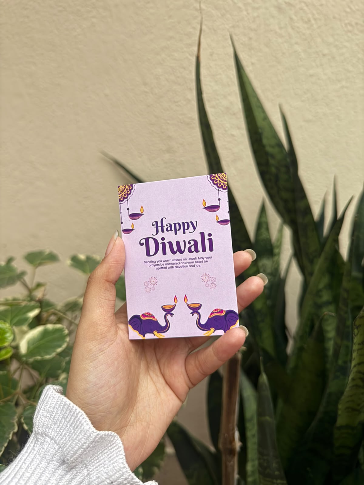 DIWALI GREETING CARD (3.5/2.5″)- pack of 10pc