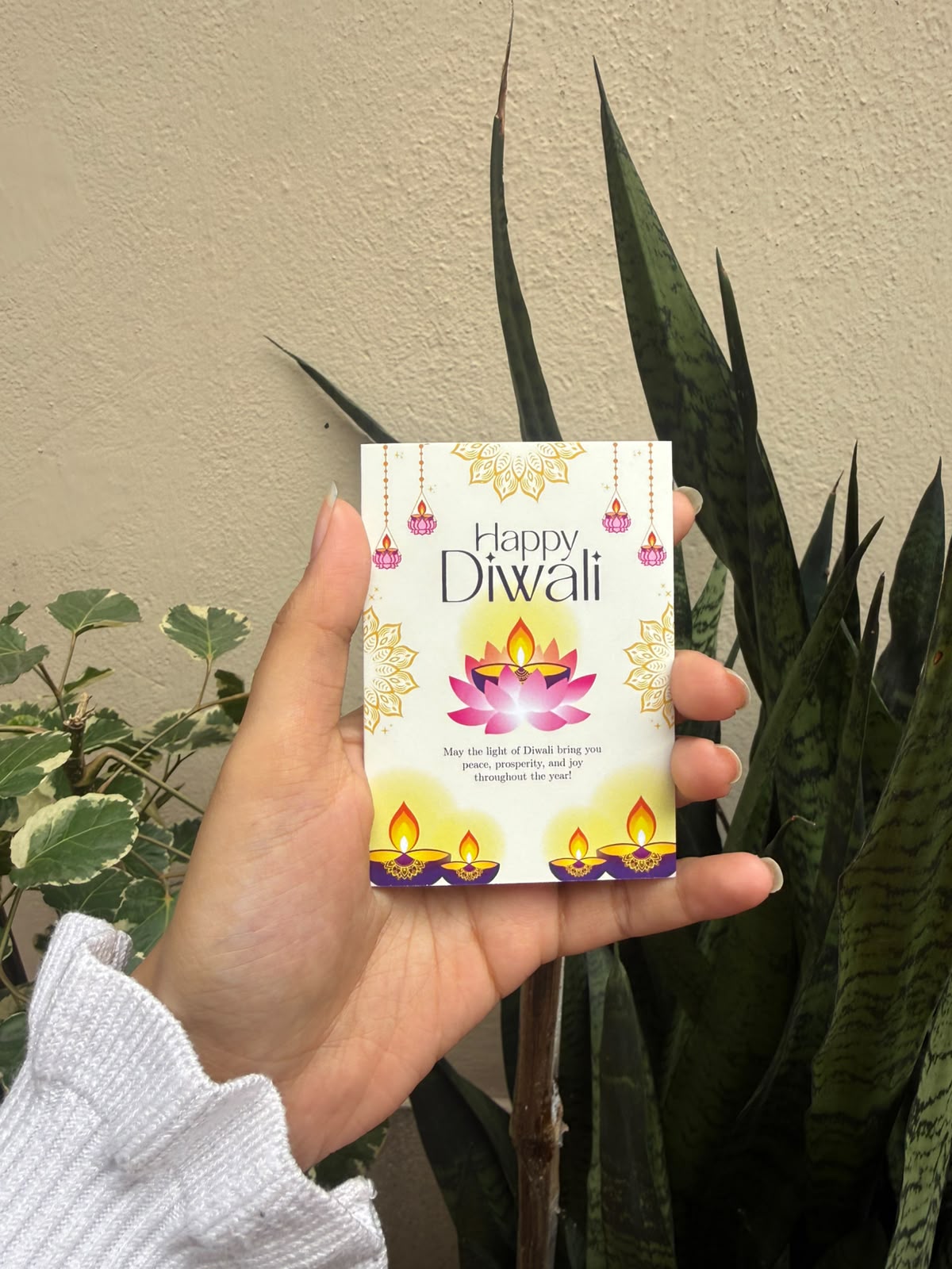 DIWALI GREETING CARD (3.5/2.5″)- pack of 10pc