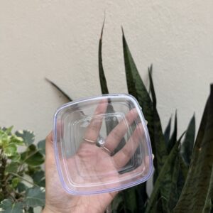 ACRYLIC TUB (3/3/2” approx) - pack of 10pcs