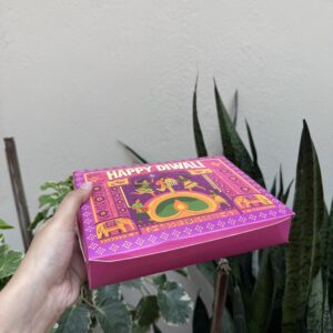 12 cavity Diwali chocolate box - pack of 10pc