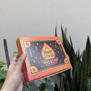 12 cavity Diwali chocolate box - pack of 10pc