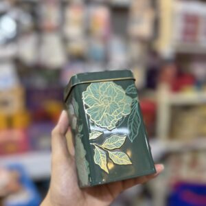Printed cookie tin embossed ( size 4/2.5” approx) - pack of 5pc